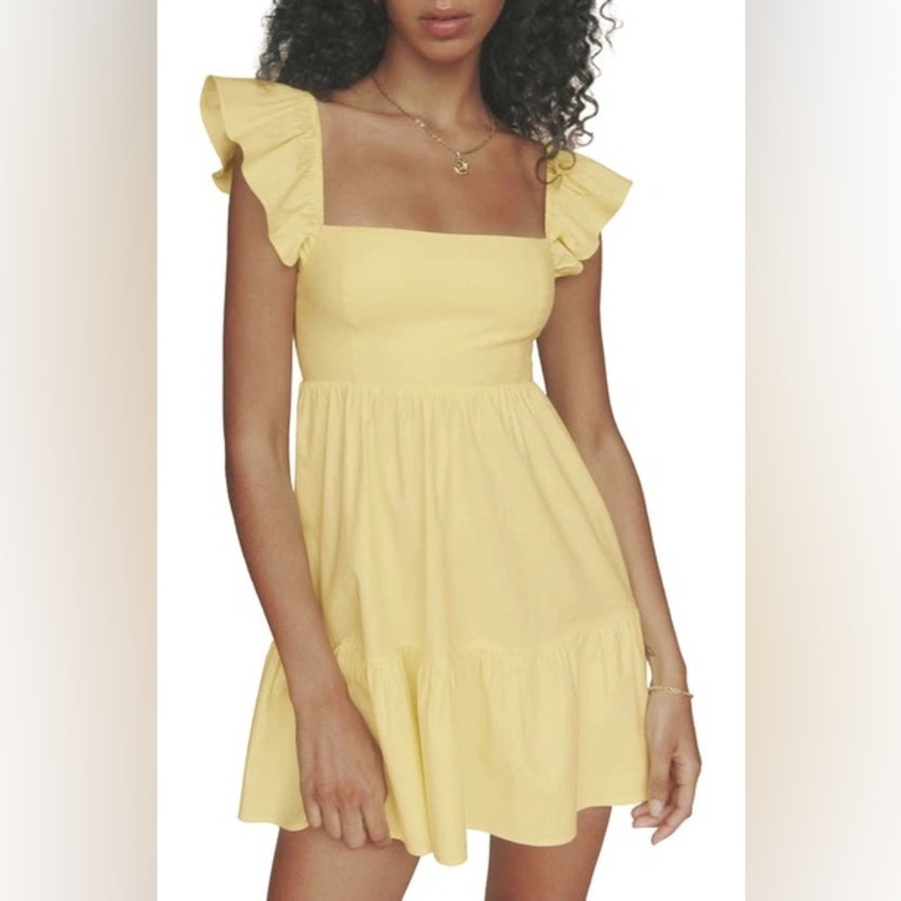 Reformation Jeune Dress in Zest - Size 0